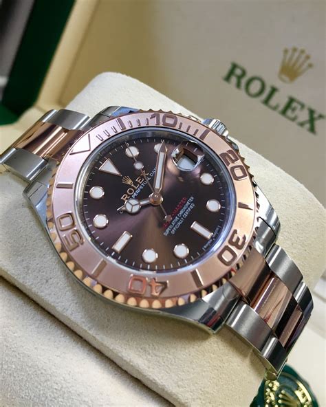 rolex yachtmaster everose 37